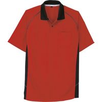 コーコス信岡 コーコス 半袖ポロシャツ Aー3377 12オレンジ 4L A-3377-12-4L 1着 135-7619（直送品）