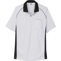 コーコス信岡 コーコス 半袖ポロシャツ Aー3377 3シルバー M A-3377-3-M 1着 135-2912（直送品）