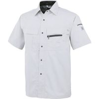 コーコス信岡 コーコス 半袖シャツAー4457 33シルバーS5L A-4457-33-5L 1枚 134-4495（直送品）