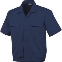 コーコス信岡 コーコス 開襟半袖ブルゾンAー6650 1 ネイビー M A-6650-1-M 1枚 135-2464（直送品）