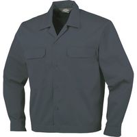 コーコス信岡 コーコス 開襟長袖ブルゾンAー6651 23 チャコール5L A-6651-23-5L 1枚 134-9301（直送品）