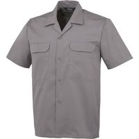 コーコス信岡 コーコス 開襟半袖シャツAー6657 3 グレー 4L A-6657-3-4L 1枚 135-4043（直送品）