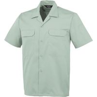 コーコス信岡 コーコス 開襟半袖シャツAー6657 9 グリーン 5L A-6657-9-5L 1枚 135-0886（直送品）