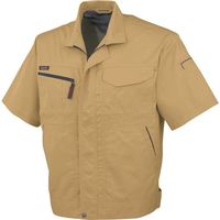 コーコス信岡 コーコス 半袖ブルゾンAー760 2キャメルBE M A-760-2-M 1枚 134-6326（直送品）