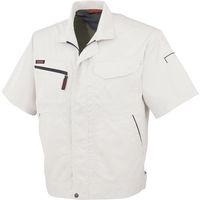 コーコス信岡 コーコス 半袖ブルゾンAー760 3プラチナSLM A-760-3-M 1枚 134-4729（直送品）