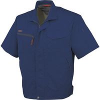 コーコス信岡 コーコス 半袖ブルゾンAー760 6Dアズーリ LL A-760-6-LL 1枚 134-6324（直送品）