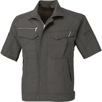 コーコス信岡 コーコス 半袖ブルゾン チャコール 4Lサイズ A-8070-23-4L 1着 197-8469（直送品）