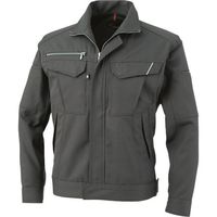 コーコス信岡 コーコス 長袖ブルゾン チャコール 6Lサイズ A-8071-23-6L 1着 197-8472（直送品）