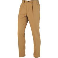 コーコス信岡 コーコス ワンタックスラックス(脇シャーリング) キャメル SSサイズ A-8074-24-SS 1本 199-6179（直送品）