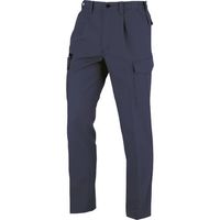 コーコス信岡 コーコス ワンタックカーゴパンツ(脇シャーリング) ネイビー Lサイズ A-8076-01-L 1本 198-8676（直送品）