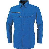 コーコス信岡 コーコス 長袖シャツ スカイブルー LLサイズ A-8078-16-LL 1着 197-8499（直送品）