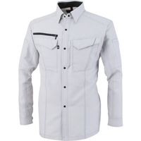 コーコス信岡 コーコス 長袖シャツ シルバー 5Lサイズ A-8078-3-5L 1着 197-8485（直送品）
