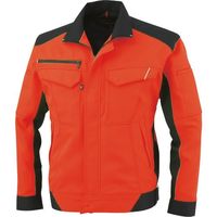 コーコス信岡 コーコス 長袖ブルゾン フラッシュオレンジ 5Lサイズ A-8081-22-5L 1着 198-0042（直送品）