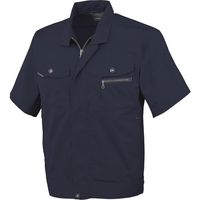 コーコス信岡 コーコス 立体カット半袖ブルゾン 1ネイビー LL AS-930-1-LL 1着 135-4237（直送品）