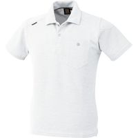 コーコス信岡 コーコス ハンソデポロシャツ Gー9117 0ホワイト 3L G-9117-0-3L 1着 117-6345（直送品）