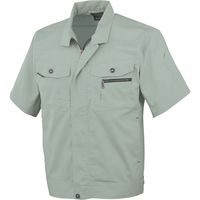 コーコス信岡 コーコス 立体カット半袖ブルゾン 9グリーン L AS-930-9-L 1着 135-1139（直送品）