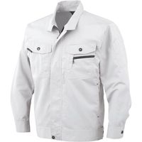 コーコス信岡 コーコス 立体カット長袖ブルゾン 3シルバー L AS-931-3-L 1着 135-7379（直送品）