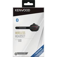 JVCケンウッド ケンウッド 片耳ヘッドセット KH-M500-BK 1台 269-2422（直送品）