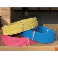 KHD 【受注生産】HBーKX2.0 黄 200m HB-KX2.0SQ-03-200M 1巻 323-7171（直送品）