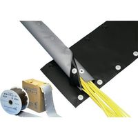 カメダデンキ カメダ ボタンチューブ 25m 内径80mm KOP-80R 1巻(25m) 808-4769（直送品）