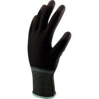 キタヤマ TryAnt 185 PU GLOVE 10P ブラック S 185-S 1セット(100双:10双×10パック) 352-2885（直送品）