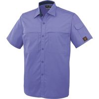 コーコス信岡 コーコス 半袖シャツPー5587 21ラベンダEL P-5587-21-EL 1枚 136-7038（直送品）
