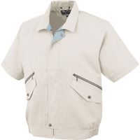 コーコス信岡 コーコス 半袖ブルゾンPー8890 5アイボリー S P-8890-5-S 1枚 134-3279（直送品）