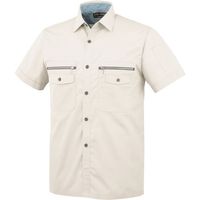コーコス信岡 コーコス 半袖シャツPー8897 5アイボリー L P-8897-5-L 1枚 135-1280（直送品）