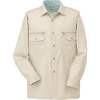 コーコス信岡 コーコス 長袖シャツPー8898 5アイボリー EL P-8898-5-EL 1枚 854-5469（直送品）