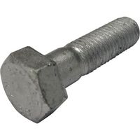 コノエ 8.8強度保証 六角ボルト半ねじ 溶融亜鉛メッキ M20x65 BT-88-H-HDZ-2065 1セット(2本) 270-6639（直送品）