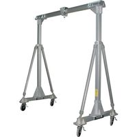 江崎機械工業 江崎 アルミ合金製門型クレーンSL型(省スペースタイプ) 定格荷重1000kg SL30-SS30-LF-1000 1台（直送品）