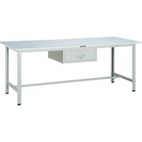 トラスコ中山 TRUSCO RAE型作業台 900X750 1段引出付 W色 RAE-0975F1 W 1台 454-5311（直送品）