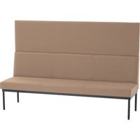 ミズノ パネル付ロビーチェア 幅1200 セサミ MBC12BPSM 1台 369-1094（直送品）