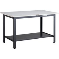 軽量作業台（下棚2枚付） _4