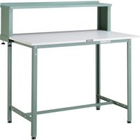 トラスコ中山 TRUSCO HAE型立作業台 1200X750XH900 上棚付 HAE-1200YURB 1台 466-9398（直送品）