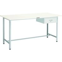 トラスコ中山 TRUSCO HAE型立作業台 1800X600XH900 1段引出付 HAE-1860F1 W 1台 466-9827（直送品）