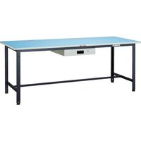 トラスコ中山 TRUSCO BE型軽量作業台 1800X600 薄型1段引出付 BE-1860UDK1 1台 454-3831（直送品）