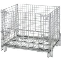 トラスコ中山 TRUSCO ネットパレット段積金具付 1200X1000X890 1000Kg TNK-S7A 1台 401-8955（直送品）