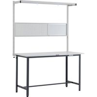 TRUSCO HRAE型立作業台 W1500XD900 ツールハンガーフルセット付 DG色 HRAE-1509THFS DG 1台（直送品）