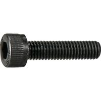 TRUSCO 六角穴付ボルト 黒染め 全ネジ M6×8 10本入 少量パック /キャップボルト(CAP) Y804-0608 1袋(10本)（直送品）