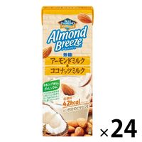 ポッカサッポロ アーモンド・ブリーズ アーモンドミルク＆ココナッツミルク 無糖 200ml 1箱（24本入）