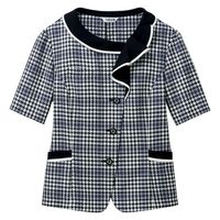 セロリー Selery オーバーブラウス ネイビー １９号 S-51521（直送品）