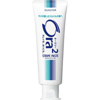 Ora2（オーラツー）ストライプペースト 140g 歯磨き粉 口臭・虫歯予防 1セット（5本）サンスター