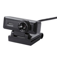WEBカメラ マイク内蔵 500万画素 ワイドスクリーンFull HD対応 ブラック UCAM-C750FBBK エレコム 5個