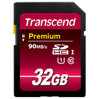 トランセンド 32GB Class10 SDHCカード  TS32GSDU1 5個