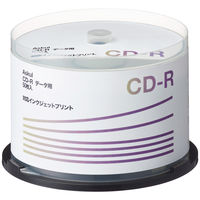 アスクルオリジナル データ用CD-R 印刷対応 1箱（400枚入） 業務用 CDR.PW400B.AS オリジナル - アスクル