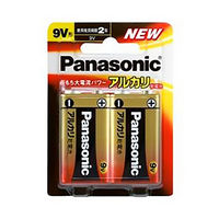 パナソニック アルカリ乾電池　９Ｖ形　２本ブリスターパック 6LR61XJ/2B 5個