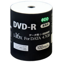 HIDISC DVD-R データ用 16倍速 ワイドプリンタブル DR47JNP100_BULK 500枚
