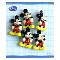 パイオニア ボタン ディズニー ミッキーマウス DI200-DI83　3枚/1セット（直送品）