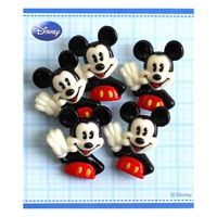パイオニア ボタン ディズニー ミッキーマウス DI200-DI84　3枚/1セット（直送品）